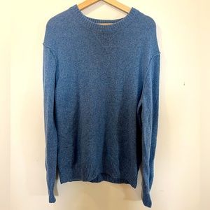 Black Brown Lambswool Sweater